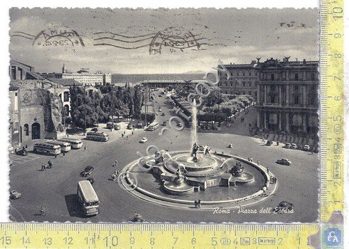 Cartolina - Postcard - Roma Piazza Esedra - Bus - … | Immagine principale