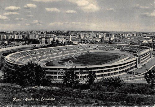 Cartolina - Postcard - Roma Stadio dei Centomila