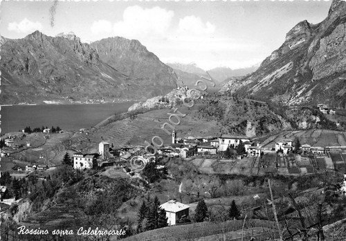 Cartolina - Postcard - Rossino sopra Calziocorte - Panorama - …