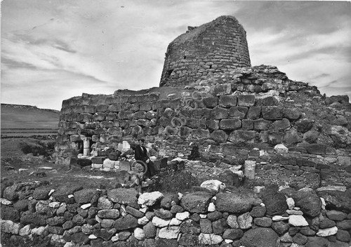 Cartolina - Postcard - S. Antine - Nuraghi - 1955
