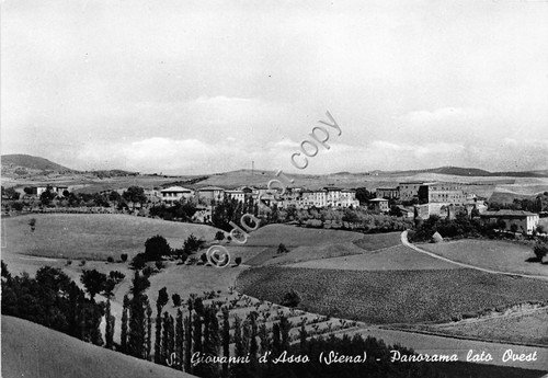 Cartolina - Postcard - S. Giovanni d' Asso - Panorama … | Immagine principale