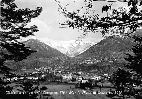 Cartolina - Postcard - S. Maria Valle dei Pittori Pioda …
