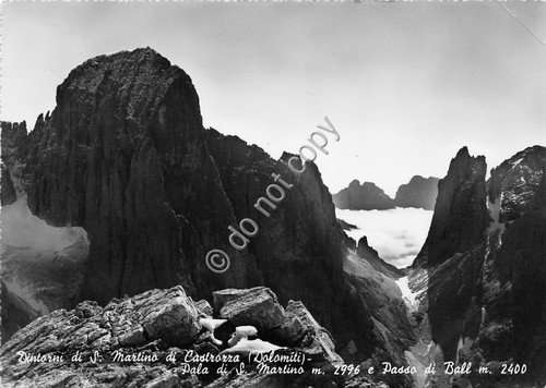 Cartolina - Postcard - S. Martino di Castrozza - Pala … | Immagine principale