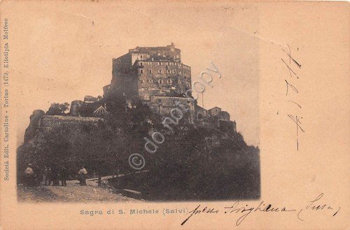 Cartolina - Postcard - Sagra di S. Michele - Salvi … | Immagine principale