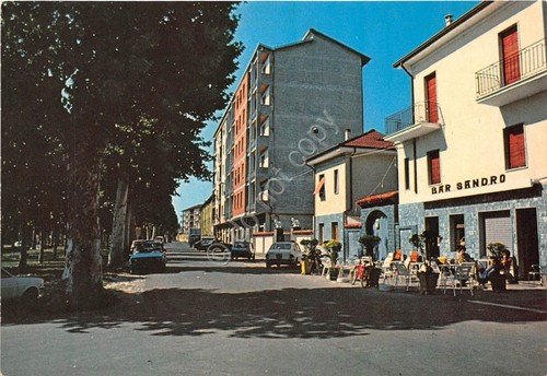 Cartolina - Postcard - Sale - Via Marconi - Bar …
