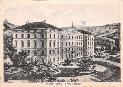 Cartolina - Postcard - Salice Terme - Grande Albergo - … | Immagine principale
