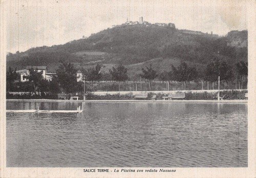 Cartolina - Postcard - Salice Terme - Piscina - Nazzano …