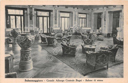 Cartolina - Postcard - Salsomaggiore - Grande Albergo Centrale Bagni … | Immagine principale