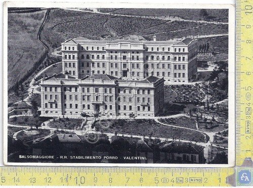Cartolina - Postcard - Salsomaggiore - Stabilimento Porro Valentini - …