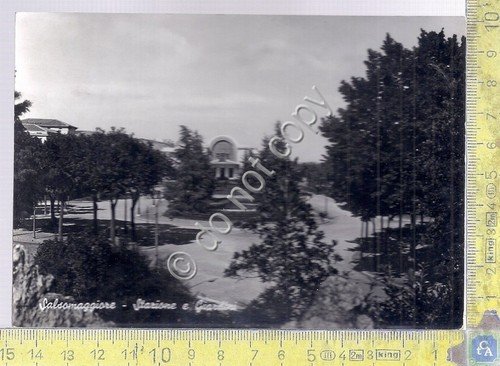 Cartolina - Postcard - Salsomaggiore - Stazione e giardini - … | Immagine principale