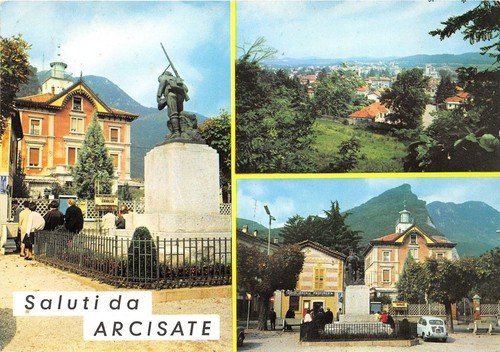 Cartolina - Postcard - Saluti da - Arcisate - vedutine …