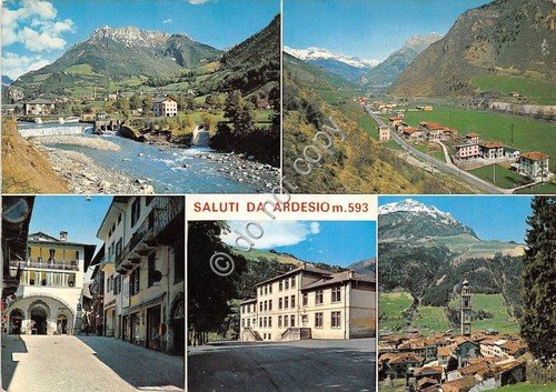 Cartolina - Postcard - Saluti da - Ardesio - vedutine … | Immagine principale