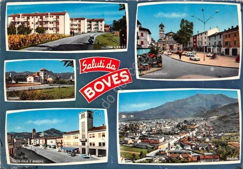Cartolina - Postcard - Saluti da - Boves - Vedutine … | Immagine principale
