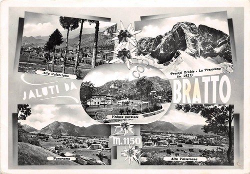 Cartolina - Postcard - Saluti da - Bratto- vedutine - … | Immagine principale