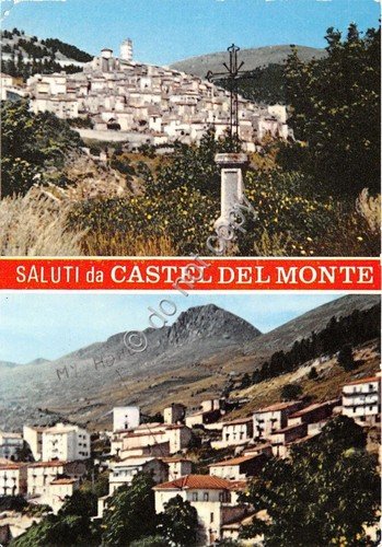 Cartolina - Postcard - Saluti da - Castel del Monte …