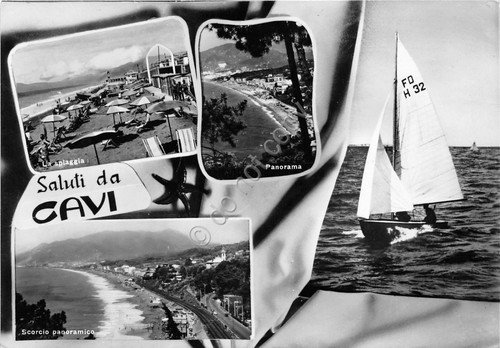 Cartolina - Postcard - Saluti da - Cavi - Vedutine … | Immagine principale