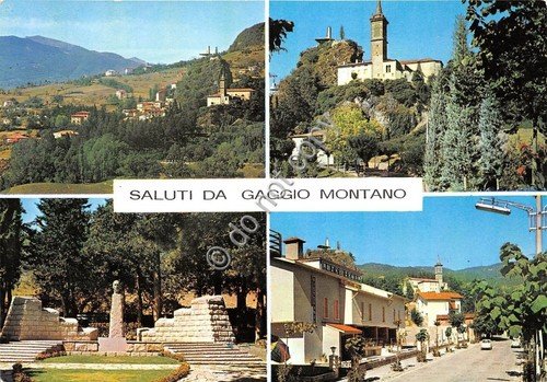 Cartolina - Postcard - Saluti da - Gaggio Montano - … | Immagine principale