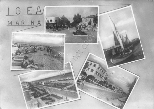Cartolina - Postcard - Saluti da - Igea Marina - …