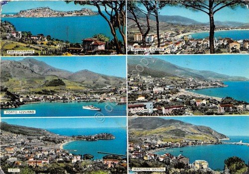 Cartolina - Postcard - Saluti da - Isola d' Elba …