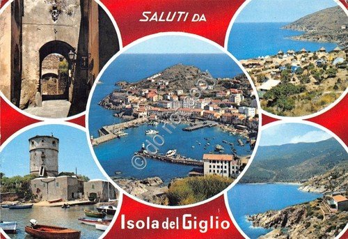 Cartolina - Postcard - Saluti da - Isola del Giglio … | Immagine principale