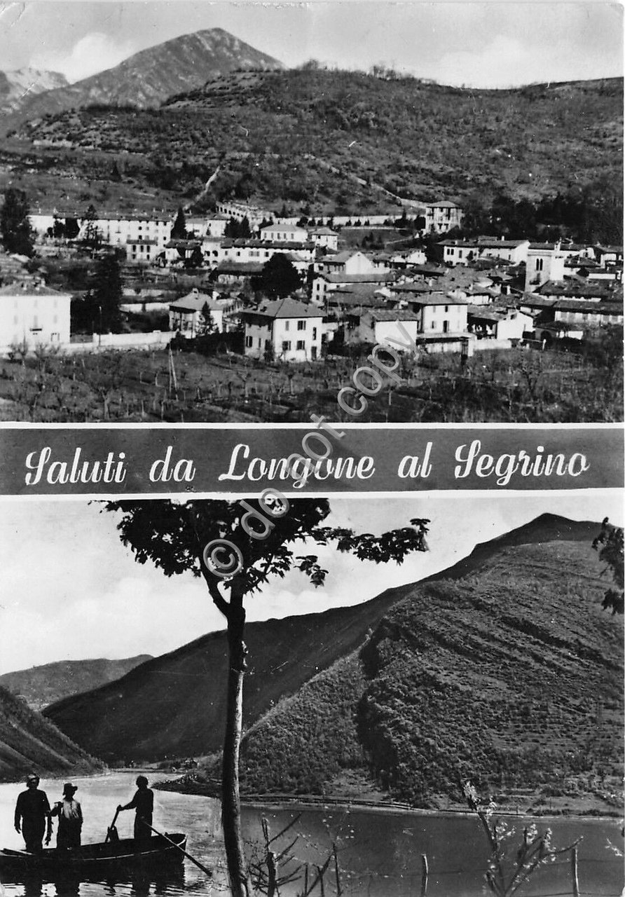 Cartolina - Postcard - Saluti da - Longone al Segrino …