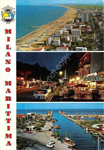 Cartolina - Postcard - Saluti da - Milano Marittima - … | Immagine principale