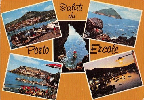 Cartolina - Postcard - Saluti da - Porto Ercole - …