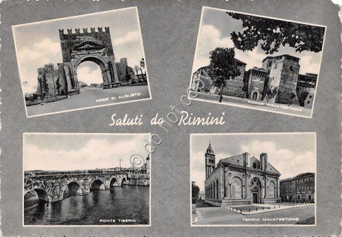 Cartolina - Postcard - Saluti da - Rimini - Multivisione … | Immagine principale