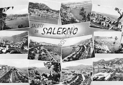 Cartolina - Postcard - Saluti da - Salerno - Vedutine … | Immagine principale