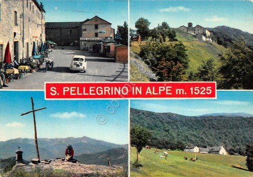 Cartolina - Postcard - Saluti da - San Pellegrino in …
