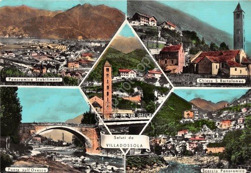 Cartolina - Postcard - Saluti da - Villadossola - vedutine … | Immagine principale