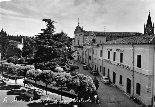 Cartolina - Postcard - San Martino Buon Albergo - Piazza …
