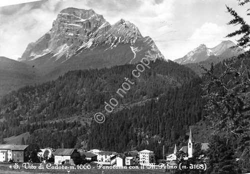 Cartolina - Postcard - San Vito di Cadore - Panorama …