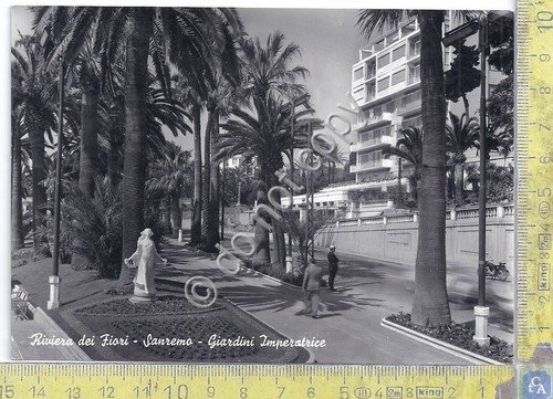 Cartolina - Postcard - Sanremo - Giardini Imperatrice - anni … | Immagine principale