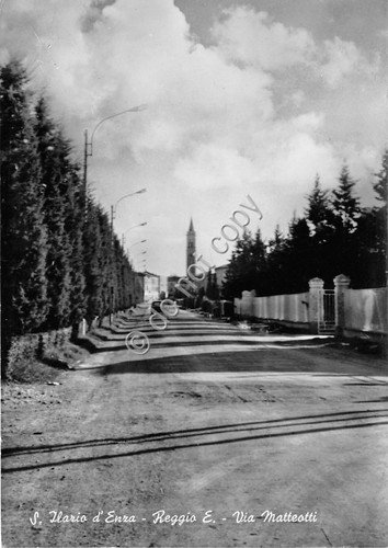 Cartolina - Postcard - Sant'Ilario d'Enza - Via Matteotti - …