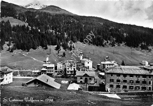 Cartolina - Postcard - Santa Caterina Valfurva - Panorama - …