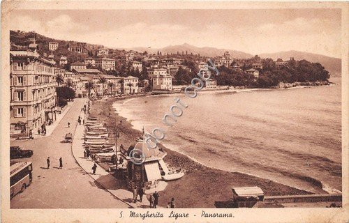 Cartolina - Postcard - Santa Margherita Ligure - Passeggiata - … | Immagine principale