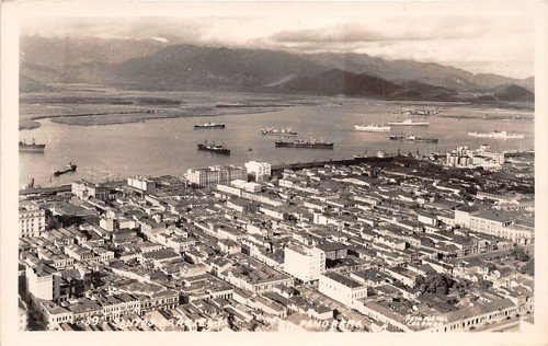 Cartolina - Postcard - Santos - Brasil - Panorama - … | Immagine principale