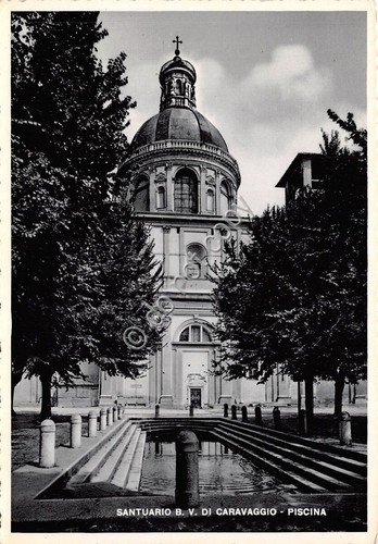Cartolina - Postcard - Santuario - B. V. di Caravaggio …