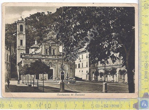 Cartolina - Postcard - Santuario di Savona - 1946 | Immagine principale