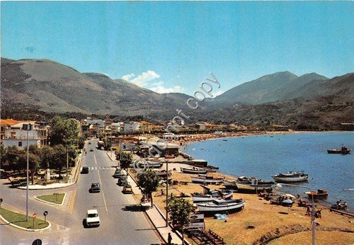 Cartolina - Postcard - Sapri - Corso Italia - anni … | Immagine principale