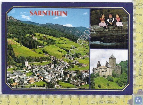 Cartolina - Postcard - Sarnthein - multivisione - 1989 (Bolzano)