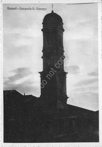 Cartolina - Postcard - Sassari - Campanile S. Giuseppe - … | Immagine principale