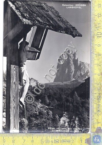 Cartolina - Postcard - Sassolungo - Crocefisso - anni '60 … | Immagine principale