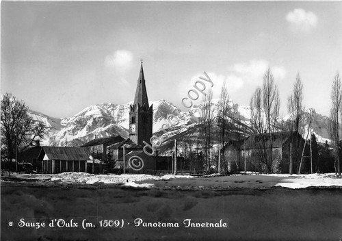 Cartolina - Postcard - Sauze D'Oulx - Panorama - anni …