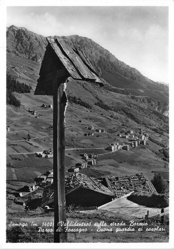 Cartolina - Postcard - Semogo - Panorama - Passo Foscagno … | Immagine principale