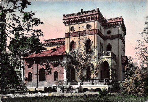 Cartolina - Postcard - Senago - Villa Ponti - 1957