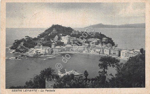 Cartolina - Postcard - Sestri Levante - la Penisola - …
