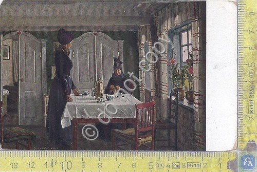 Cartolina - Postcard - Sigvard Hansen - Aspettasi Pretendente - …