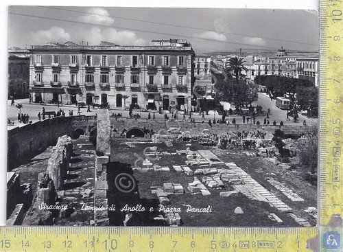 Cartolina - Postcard - Siracusa - Tempio di Apollo - … | Immagine principale